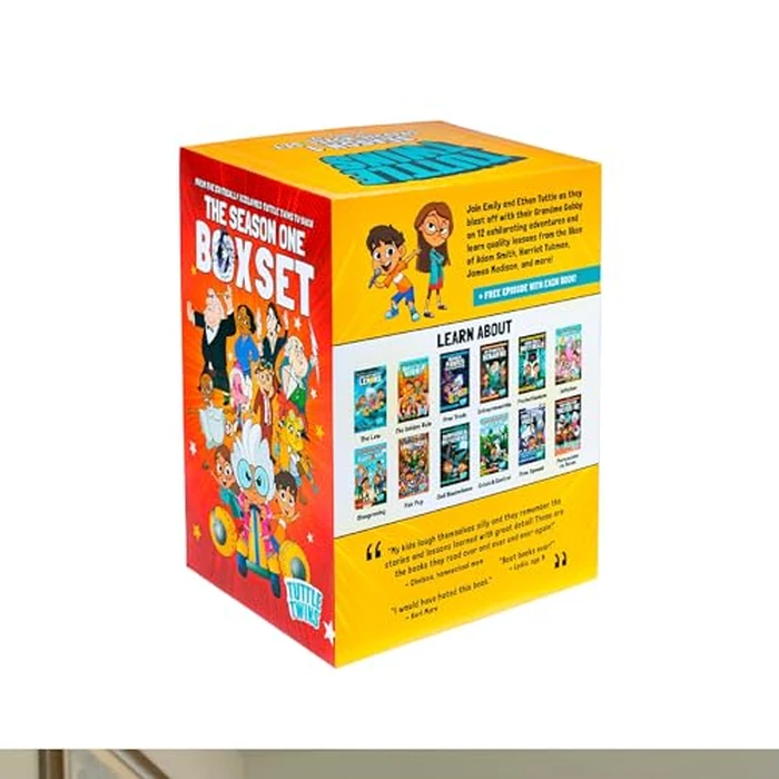 Tuttle Twins Season 1 Hardcover Graphic Novel Box Set by ANGEL STUDIOS - Image 5