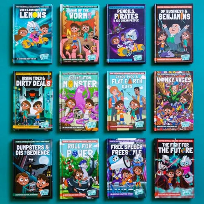 Tuttle Twins Season 1 Hardcover Graphic Novel Box Set by ANGEL STUDIOS - Image 6