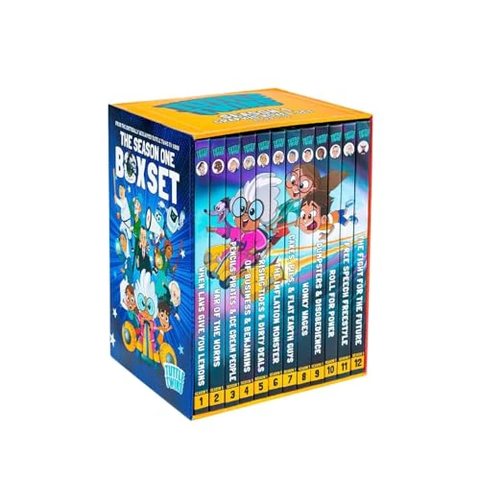 Tuttle Twins Season 1 Hardcover Graphic Novel Box Set by ANGEL STUDIOS - Image 7