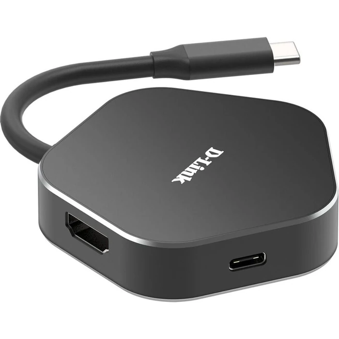 D-Link DUB-M420 4-in-1 USB-C(TM) Hub with HDMI and Power Delivery - Black by D-Link - Image 3