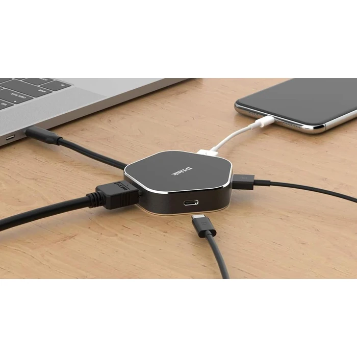 D-Link DUB-M420 4-in-1 USB-C(TM) Hub with HDMI and Power Delivery - Black by D-Link - Image 5