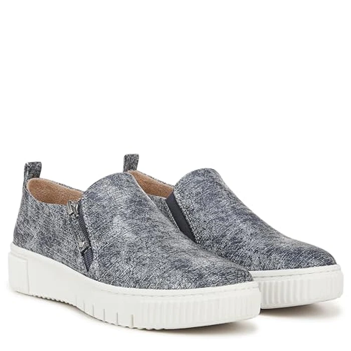 Naturalizer Women's Soul, Turner Slip-On, Denim Blue, 9.5 Wide by Naturalizer - Image 7
