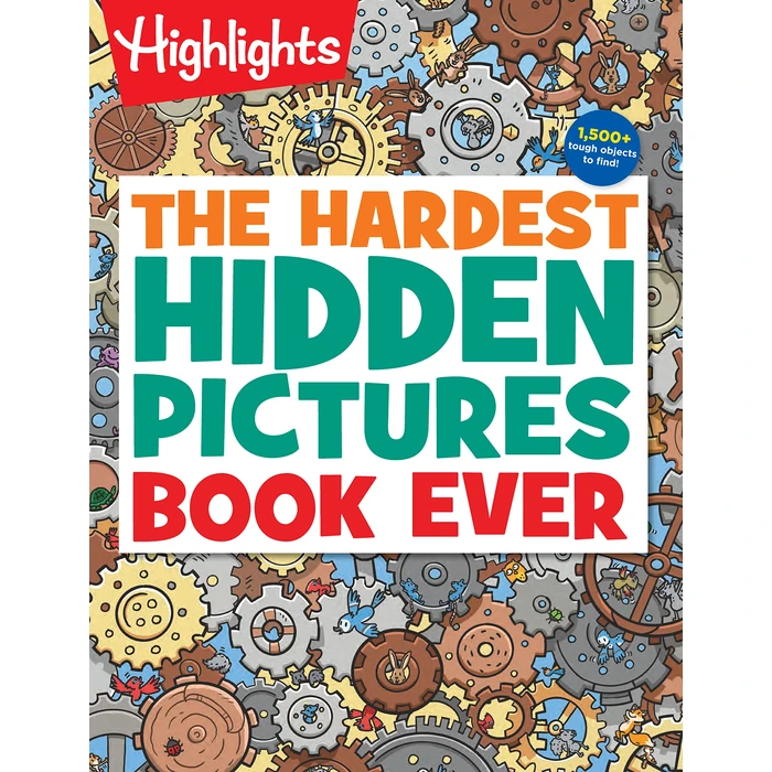The Hardest Hidden Pictures Book Ever: Ultra-Challenging Brain Games for Kids Ages 8-12, Advanced Seek and Find Puzzles Book with Over 1,500 Hidden Objects to Find (Highlights Hidden Pictures) by Random House Books for Young Readers - Used - Good condition
