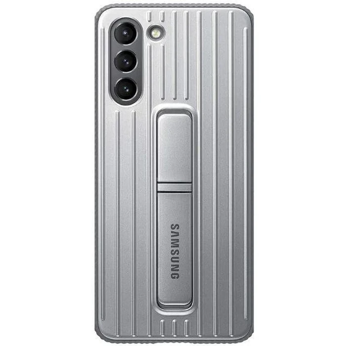 Samsung Rugged Protective Cover for Galaxy S21 - Silver by Samsung - Refurbished - Brand New condition