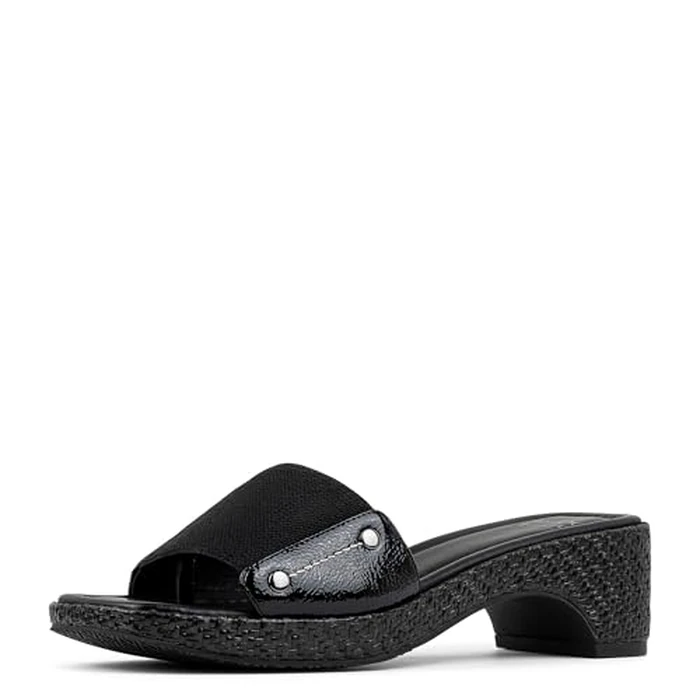 Donald Pliner Women’s Rodeo Heeled Sandal, 2” Heel Sandals for Women, Slip On Low Platform Wedge with Open Toe by Donald J Pliner - Used - Like New condition - US$21.66