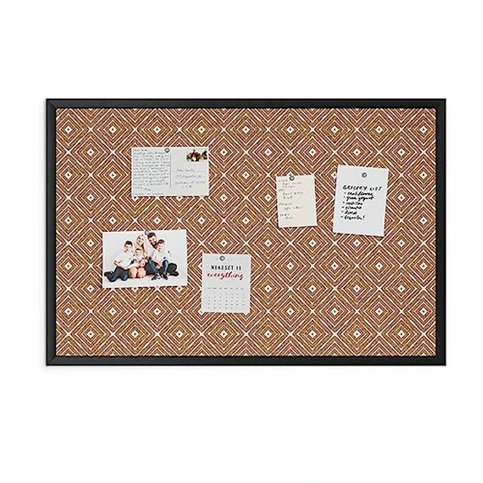 U Brands Fashion Cork Bulletin Board, 36 X 24 Inches, Black Wood Frame by U Brands - Image 3