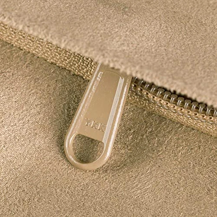 Blueberry Pet Microsuede Pet Bed, Recyclable & Removable Stuffing w/YKK Zippers, Machine Washable, for Cats & Dogs, 25" x 21" x 10", Champagne Beige Embroidered Paisley by Blueberry Pet - Image 4