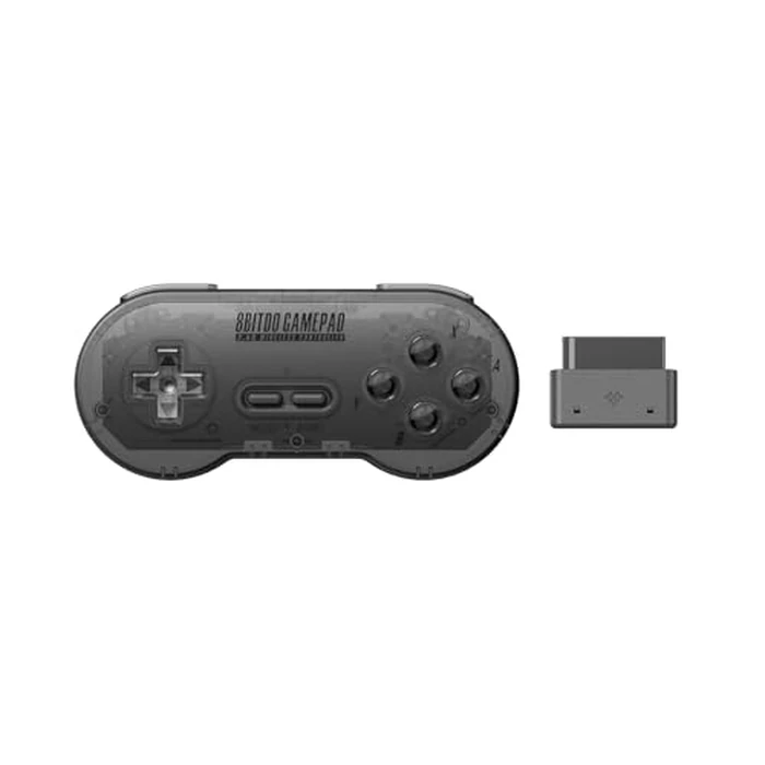 8Bitdo Sn30 2.4G Wireless Gamepad for Original SNES/SFC (Transparent Edition) by 8Bitdo - Used - Like New condition