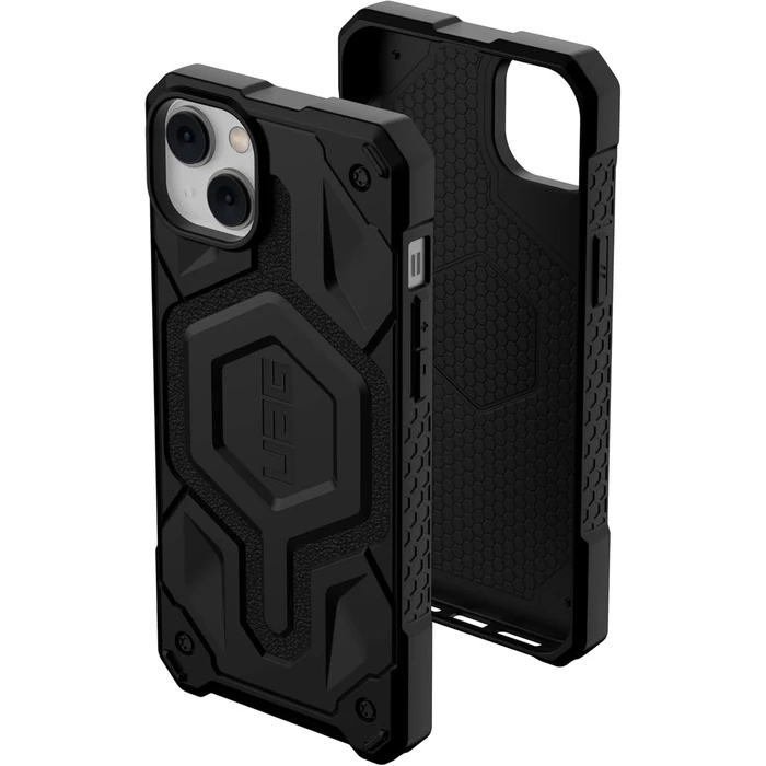 UAG Monarch Pro Kevlar with MagSafe Phone Case for iPhone 14 Plus - Black by UAG - Image 2
