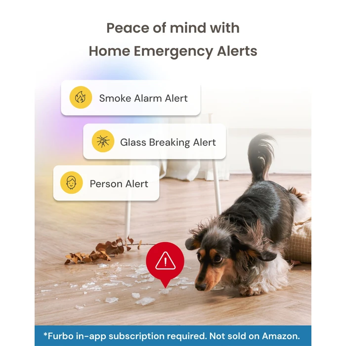 Furbo Mini Pet Camera [Subscription Required] Unlock Camera w/Paid Plan: Home Security with Dog & Cat Safety Alerts, 2-Way Audio, Mountable Smart Cam (Low Risk, 3mo Min. Cancel Anytime) by Furbo - Image 9