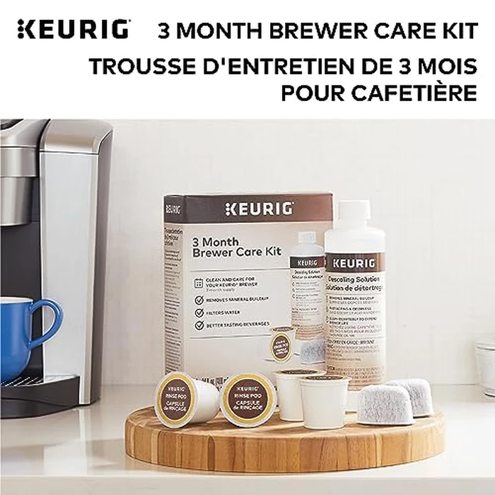 Keurig 3-Month Brewer Maintenance Kit, Includes Descaling Solution, Water Filter Cartridges & Rinse Pods, 7 Count by Keurig - Image 7