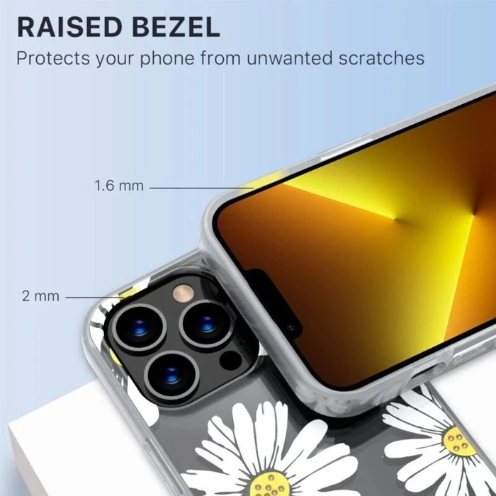 MyBat Pro Mood Diamond Series Phone Case for iPhone 13 Pro - White Daisy - Brand New by MyBat Pro - Image 7