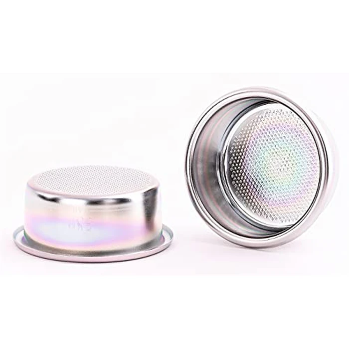 E&B Lab, by IMS Nanoquartz Precision Basket with largest filtration area of 715 holes. For about 18 grams.. B702TFH24NT Silver by verybarista - Image 1