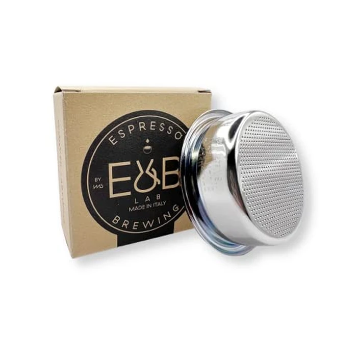 E&B Lab, by IMS Nanoquartz Precision Basket with largest filtration area of 715 holes. For about 18 grams.. B702TFH24NT Silver by verybarista - Image 4