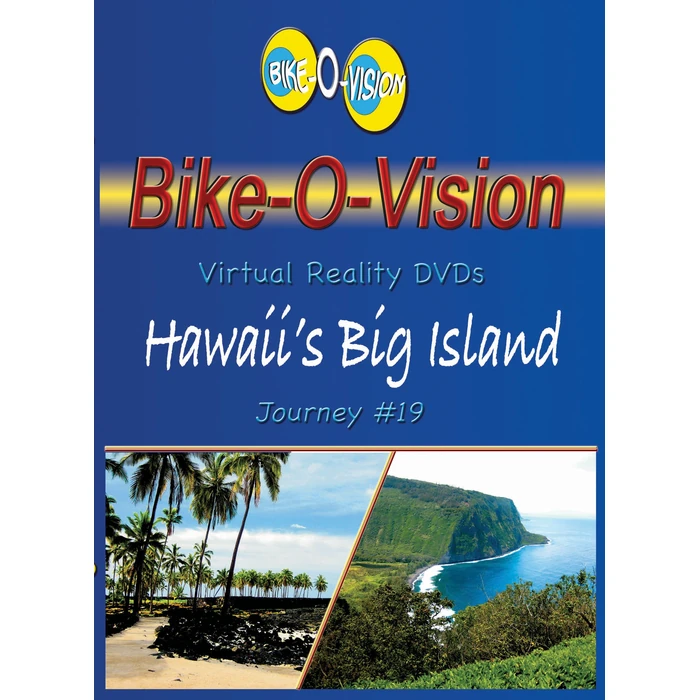 Indoor Cycling Workout Video - Hawaii’s Big Island Scenic Ride | Bike-O-Vision DVD (Journey #19) by Bike - Used - Good condition