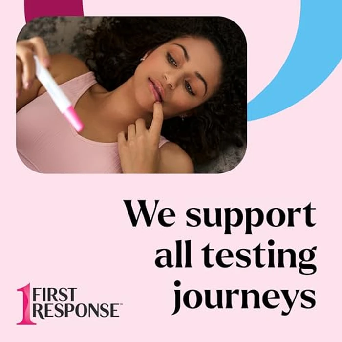 FIRST RESPONSE Comfort Check Pregnancy Test, 8 Count, Pink & White by FIRST RESPONSE - Image 9