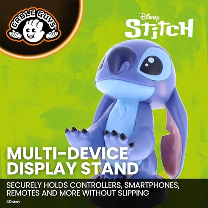 Cableguys Stitch Controller Holder & Phone Stand - Gaming Setup Accessories for Desk and Game Room, Controller Stand Compatible with Xbox, PlayStation & Most Standard Game Controllers by Cableguys - Image 3