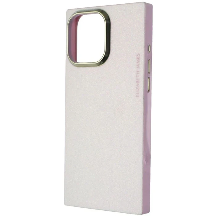 Elizabeth James Blox Phone Case for Apple iPhone 16 Pro - Blush Glitter by Elizabeth - Refurbished - Good condition - US$8.28