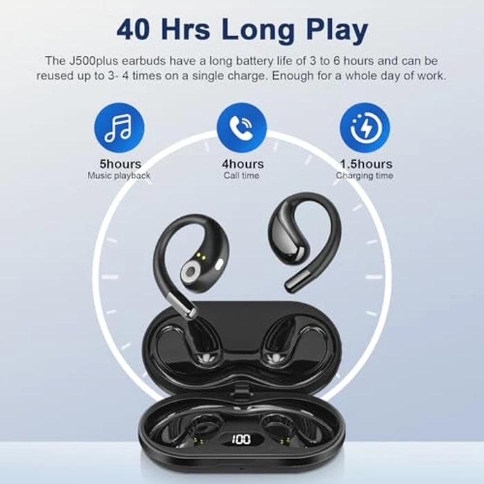 AI Translation Earbuds Real Time, Translator Headphones 164 Languages & Accents, Audifonos Traductores Inglés Español,Translation Device for Travel Business Learning Compatible with iOS and Android by Psadhi - Image 4