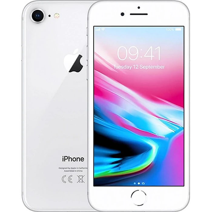 iPhone 8 - 64GB - Silver by Apple - Image 1