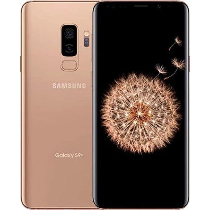 Galaxy S9+ - 64GB - 1 Physical SIM - Sunrise Gold - Unlocked by Samsung - Refurbished - Good condition - US$121.97