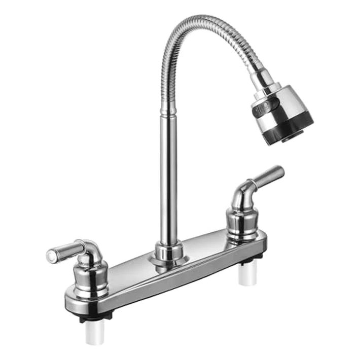 RV Kitchen Faucet Non-Metallic, Flexible Spout for Campers, Motorhomes, Travel Trailers by JAKARDA - Used - Like New condition - US$18.27