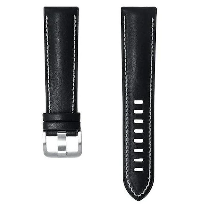 Novonappa Hybrid Leather watch strap (20mm) - Black by Novonappa - Refurbished - Good condition