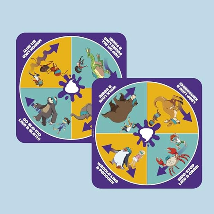 Hasbro Gaming Don't Step in It Preschool Game I Blindfolded, Poop Party Game | Spinner with 8 Fun Animal Moves | Ages 4+| 1+ Players I Funny Kids Board Games | Easter Gift for Kids by Hasbro Gaming - Image 3