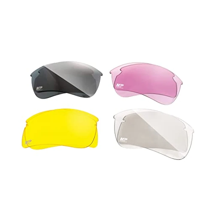 Smith & Wesson M&P Harrier Half Frame Interchangeable Shooting Glasses with Impact Resistance & Anti-Fog Lenses for Shooting, Range and Outdoors by Smith & Wesson - Image 4