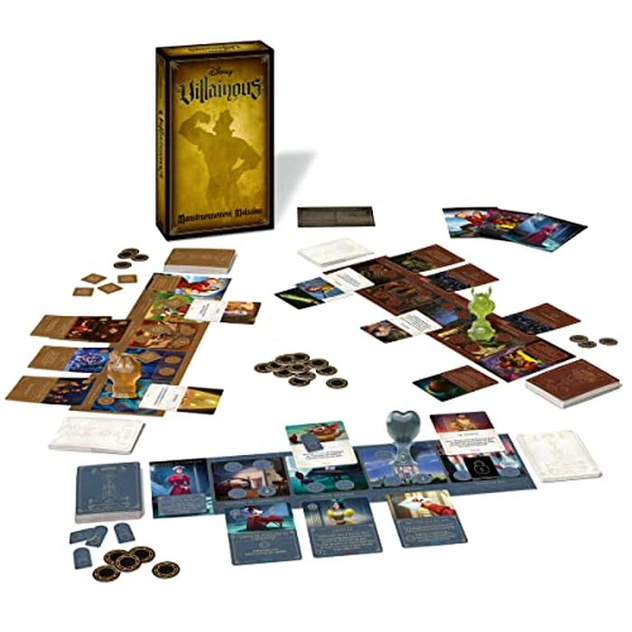Ravensburger - Disney Villainous Extension 4 - Monstrueusement malsains - Jeu de stratégie - 2 à 3 Joueurs dès 10 Ans - 27291 - Version française, Jouable Aussi sans Jeu de Disney by Ravensburger - Used - Acceptable condition - CA$17.84