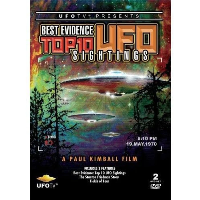 Best Evidence: Top 10 UFO Sightings 2 DVD Set by Ufo Video - Used - Good condition - US$20.89