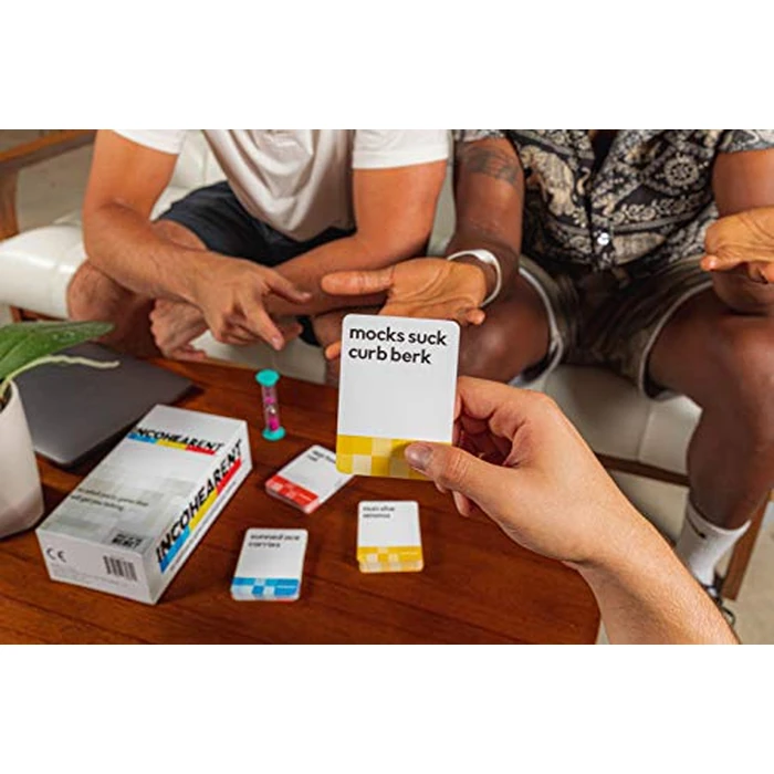 Incohearent, The Guess The Gibberish Party Game by Relatable, A Funny Card Game for Adults, Great for Bachelorette Party Games or Game Night Games, Includes 300 Cards by WHAT DO YOU MEME? - Image 2