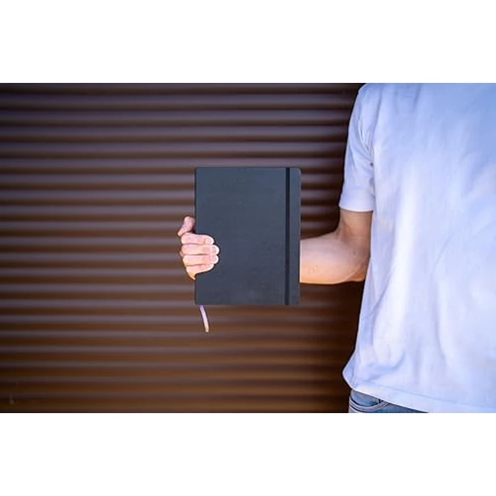 Moleskine Cahier Journal, XL, Dotted, Black (7.5 x 9.75) by Moleskine - Image 4