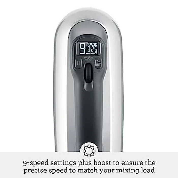 Breville BHM800SIL "The Handy Mix Scraper", Hand Mixer, Silver by Breville - Image 3