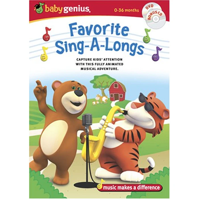 Baby Genius: Favorite Sing-A-Longs [+CD] by Genius - Used - Good condition - US$4.99