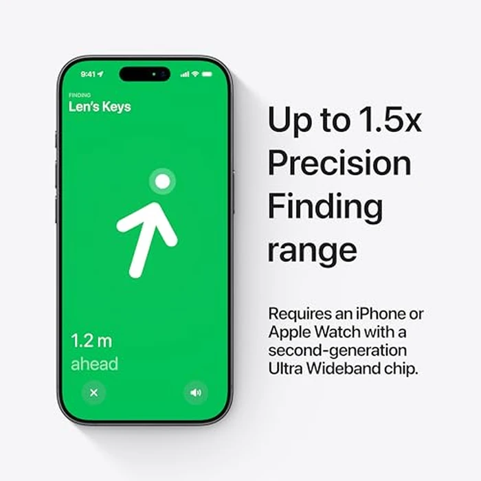 Apple AirTag 1 Pack (2nd Generation) by Apple - Image 3