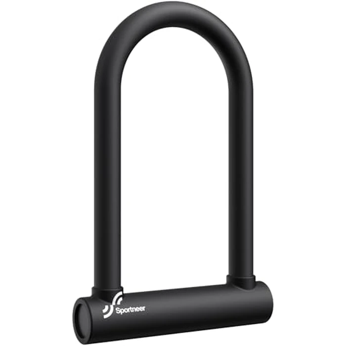 Sportneer Bike Lock, 18mm Heavy Duty Bike U Lock 9.85''x6.3'' Size with 3 Keys Anti Theft Secure Locks for Bikes, E-Bikes, Motorbikes, Scooters by Sportneer - Image 1