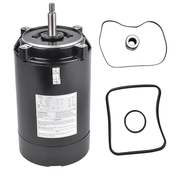 Enocos UST1072 115/230V Single Speed Swimming Pool Pump Motor Compatible with Hayward Super, Super II, Max Flow, Northstar & J'-acuzzi Magnum Pump, 56J Frame, 3/4 HP Round Flange Pool Motor by Enocos - Used - Like New condition - US$112.85
