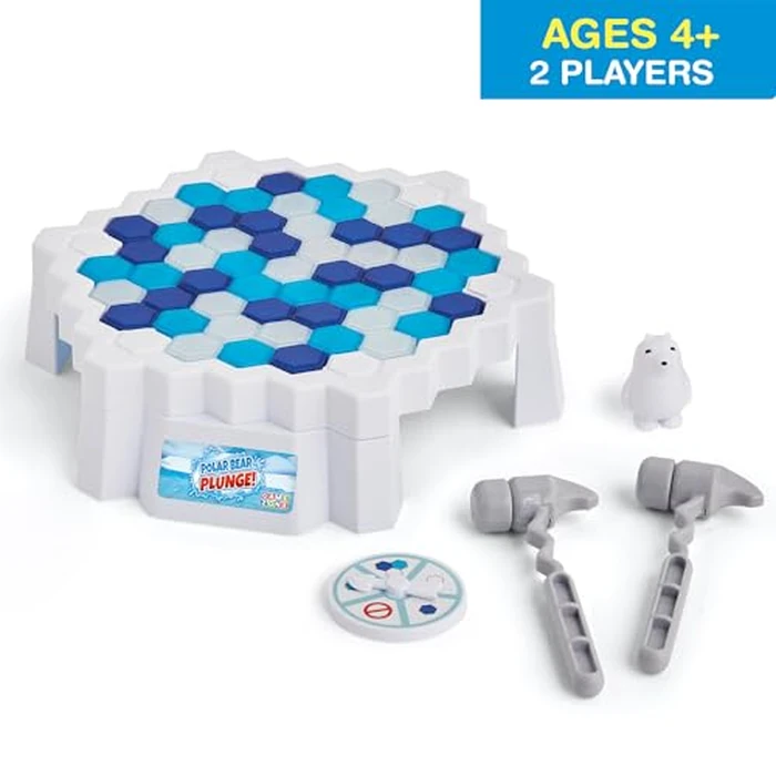 Game Zone Polar Bear Plunge Interactive Tabletop Multiplayer Game for Adults and Children Ages 4 and Older. by Game Zone - Image 2