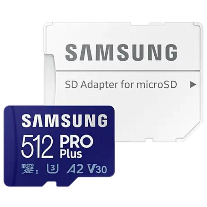 Samsung Pro Plus microSD with Adapter - 512GB - Blue by Samsung - Image 3