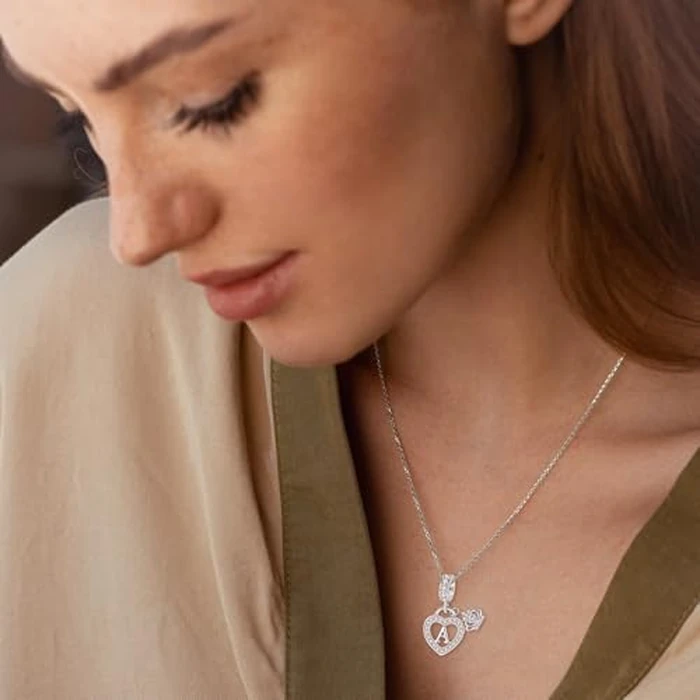 Letter Z Charms for Charms Bracelet: Silver Heart Alphabet Initial Dangle Charms Bead for Bracelets and Necklaces, Birthday Mother's Day Christmas Jewelry Gifts For Women by MAVTZRE - Image 3