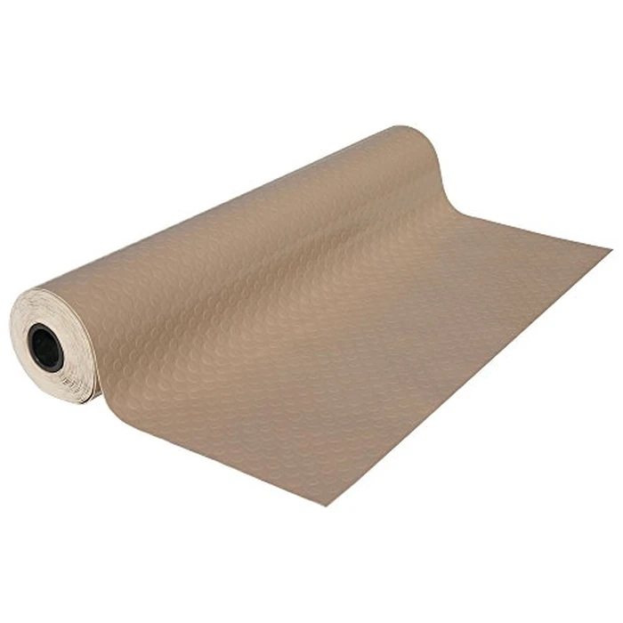 Rubber-Cal 03-W265-S-10 Coin-Grip Metallic PVC Flooring, Silver, 2.5mm x 4' x 10' by Rubber-Cal - Image 4