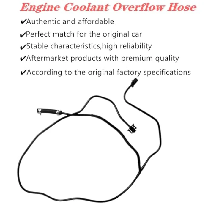 Reservoir Hose CV6Z-8K012-K,Engine Coolant Overflow Hose Expansion Tank Hose Fits for 2012-2018 Ford Focus 2.0L Radiator Reservoir Hose BV618K012KF CV6Z8K012K by XYWZV - Image 4