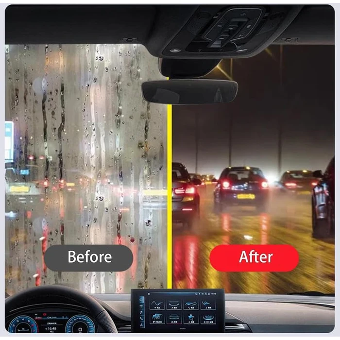 3PC Upgrade Automotive Oil Film Cleaning Brush,New Coating for Windshield Glass Oil Film Remover, Car Glass Remover for Windshield Improves Clarity and Visibility by JUHANG - Image 6