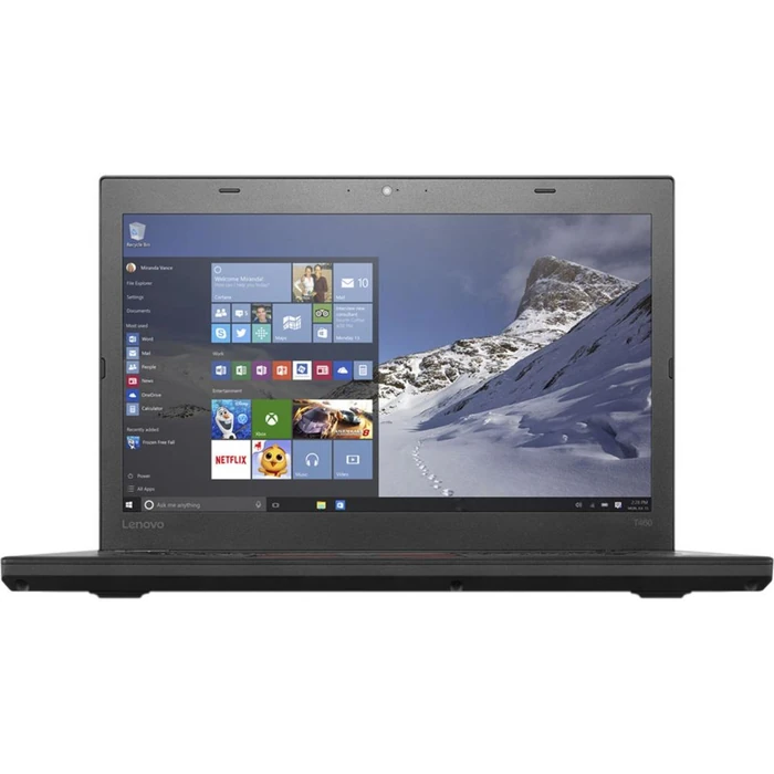 Lenovo ThinkPad T460 Laptop 14" - Black - Intel Core i5-6200U 2.3GHz - 16GB RAM - 256GB by Lenovo - Refurbished - Acceptable condition - US$160.24