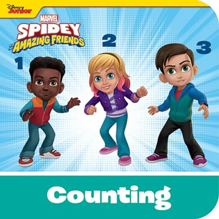 Marvel Spidey and his Amazing Friends - My First Library 12 Board Book Set - First Words, Alphabet, Numbers, and More Baby Books - PI Kids by PI Kids - Image 4