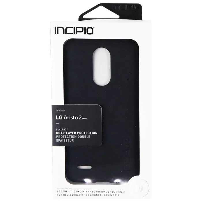 Incipio DualPro Dual Phone Layer Case for LG Tribute Dynasty - Black by Incipio - Image 2
