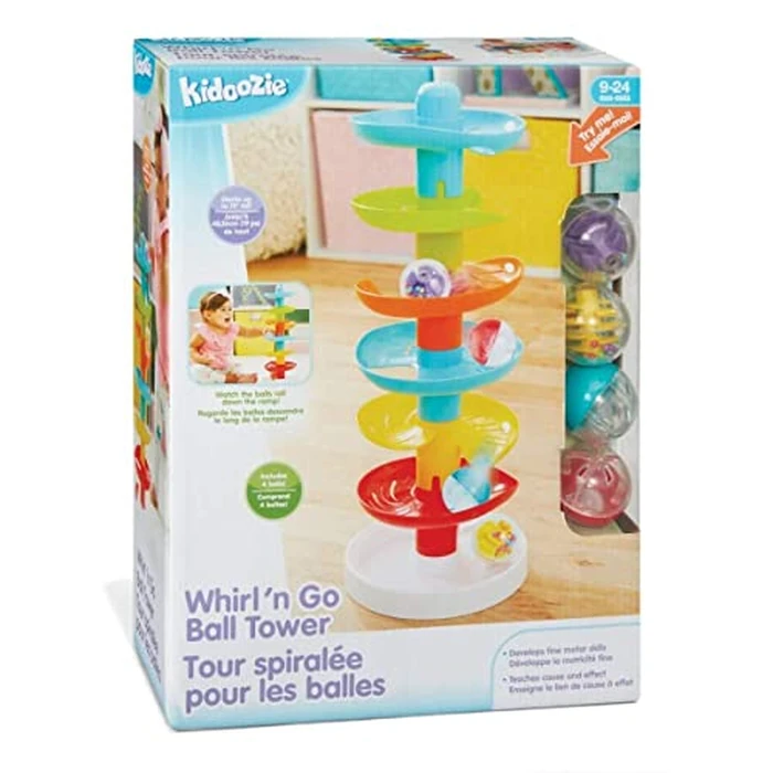 Kidoozie Ball Drop | Toddler Toy | Learning & Developmental Tower | Activity & Educational Preschool Toys & Games by Kidoozie - Used - Very Good condition - US$11.94