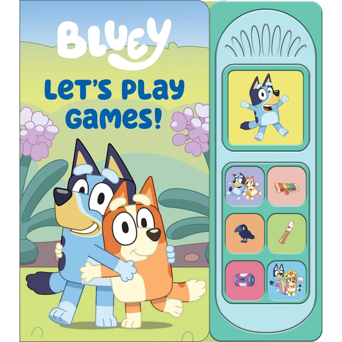 Bluey: Let's Play Games! Sound Book - PI Kids by PI Kids - Used - Acceptable condition - US$2.63