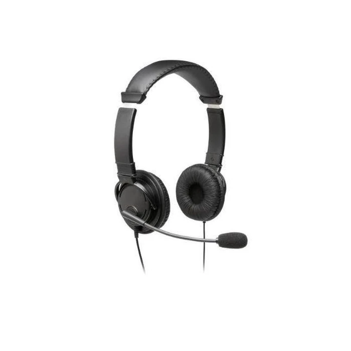 Kensington K97601WW USB Hi-Fi Headphones with Microphone - Black by Kensington - Refurbished - Excellent condition - US$74.23